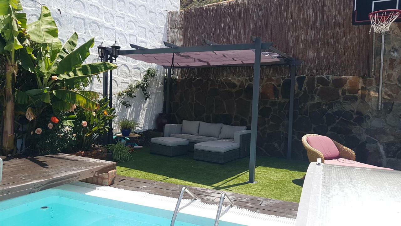 Casa Agustin Pool 27 ºc Villa Fátaga Buitenkant foto
